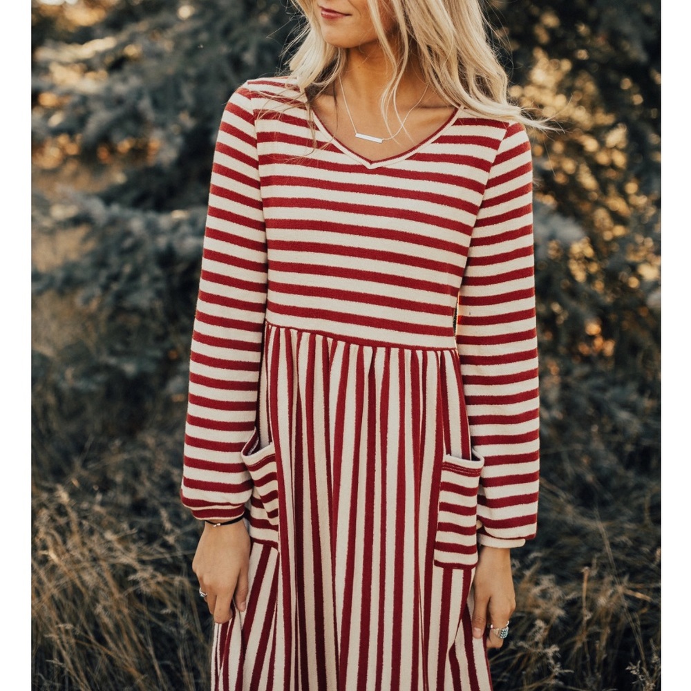 Boho Roolee striped dress